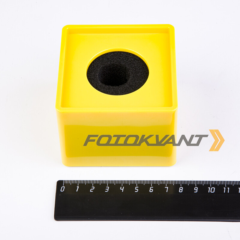 Fotokvant MAC-22-Yellow большой куб для микрофона желтый
