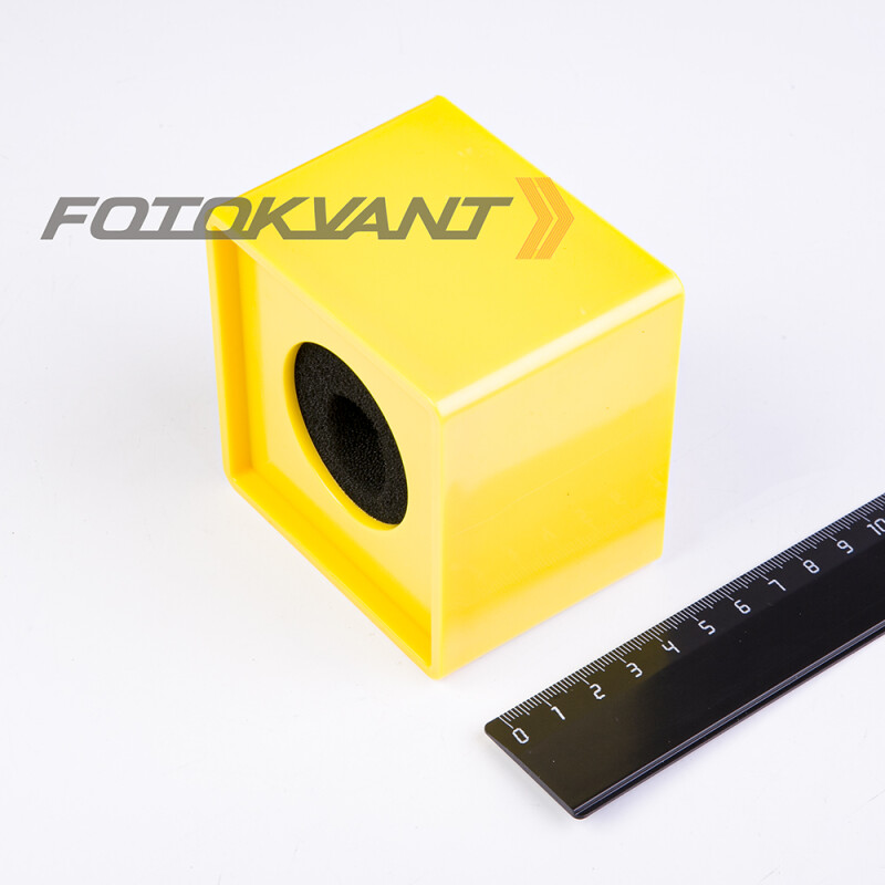 Fotokvant MAC-22-Yellow большой куб для микрофона желтый