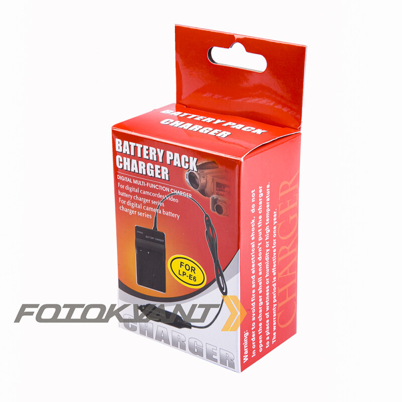 Fotokvant DC-C5-LPE6 зарядное устройство для аккумуляторов LP-E6