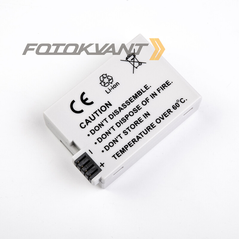 Fotokvant LP-E8 аккумулятор емкость 1200 mAh 7.4V