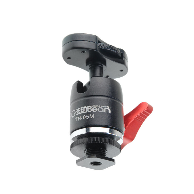 GreenBean TH-05M штативная головка с адаптером на горячий башмак