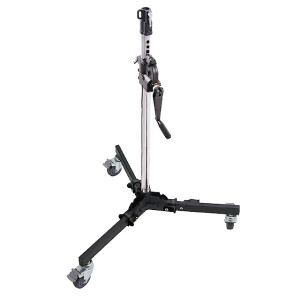 KUPO 382M 2 SCT Low Base Wind-Up Stand стойка на колёсах 130-190 см с редукторной колонной