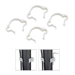 KUPO KD-C40P Cable clip for tube size 40-50 mm зажим для кабеля 4 шт