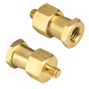 KUPO KS-130 Hex Adapter w/3/8"-16F&1/4"-20M адаптер шестигранный