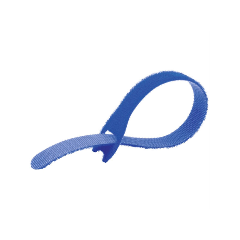 KUPO MEZ221-BL Molded EZ-Tie Cable blue 20/13mm x 200 mm cтяжка-хомут синяя 10 шт