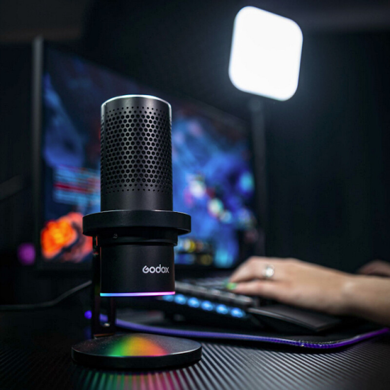 Godox EM68X микрофон с подсветкой RGB