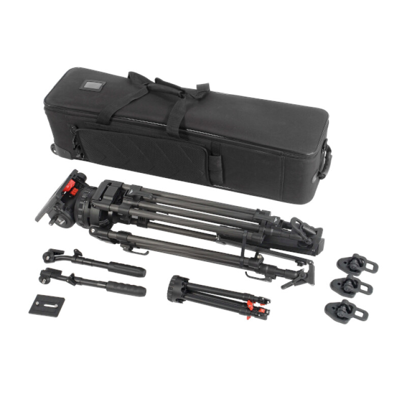 GreenBean VideoMaster 435С PRO карбоновый видеоштатив