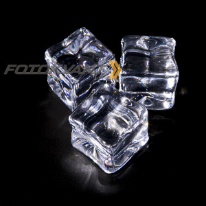 Fotokvant Ice35 kit искусственные кубики льда из акрила 3 шт 35х35х35 мм