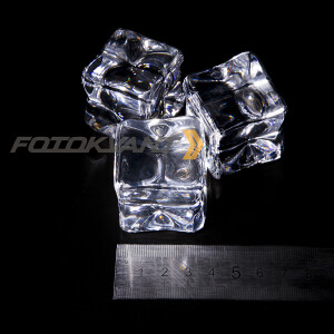 Fotokvant Ice35 kit искусственные кубики льда из акрила 3 шт 35х35х35 мм