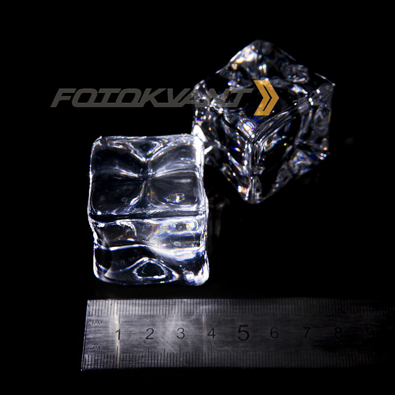 Fotokvant Ice40 kit искусственные кубики льда из акрила 2 шт 40х40х40 мм