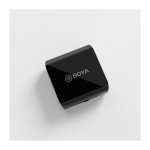 Boya BY-XM6-K1 миниатюрная двухканальная 2,4 ГГц беспроводная микрофонная система в зарядном кейсе