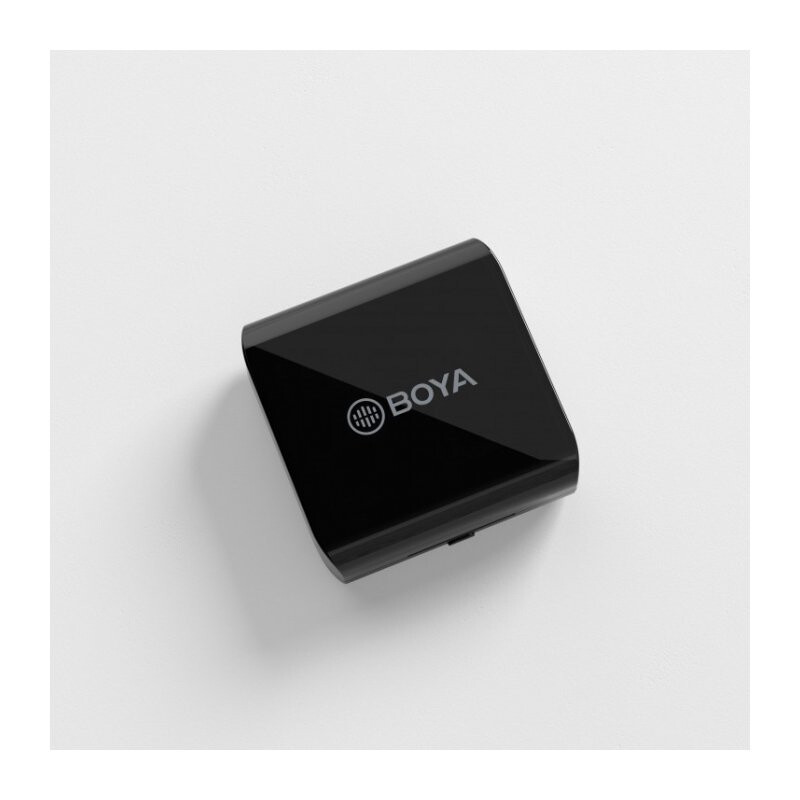 Boya BY-XM6-K1 миниатюрная двухканальная 2,4 ГГц беспроводная микрофонная система в зарядном кейсе
