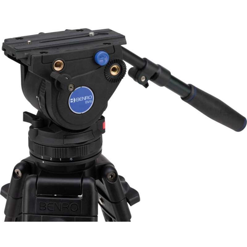 Benro BV6 Pro алюминиевый штатив Dual-Tube с видеоголовой