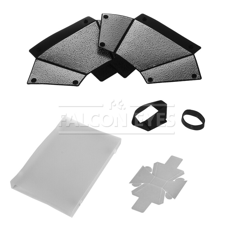 Falcon Eyes SR-CA отражатель с рассеивателем для накамерной вспышки