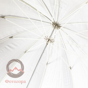 Grifon URN-T 162 TWB зонт белый на отражение и просвет со съемным куполом диаметр 125 см