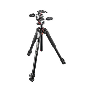 Manfrotto 055 ALU 3-S KIT 3W HEAD штатив для фото- и видеокамеры