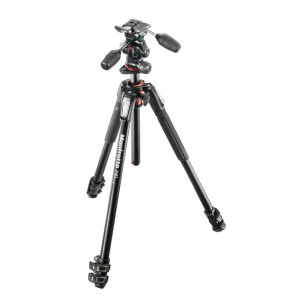 Manfrotto MK190XPRO3-3W 190 Alu 3 section Kit 3w-head штатив для фото- или видеокамеры