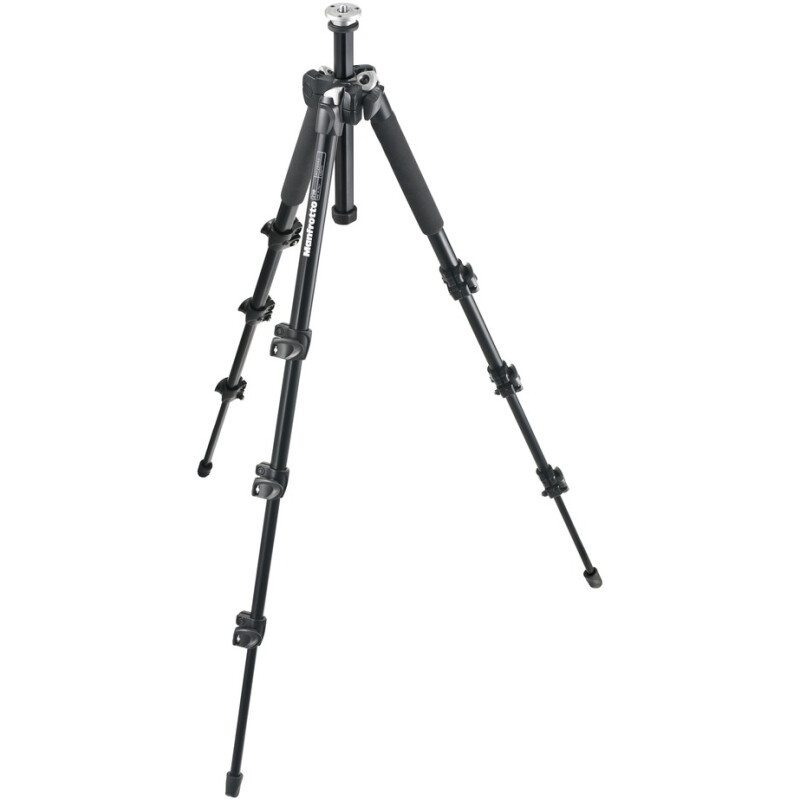 Manfrotto MT293A4 Alu Tripod Black W/O Head штатив для фото- или видеокамеры
