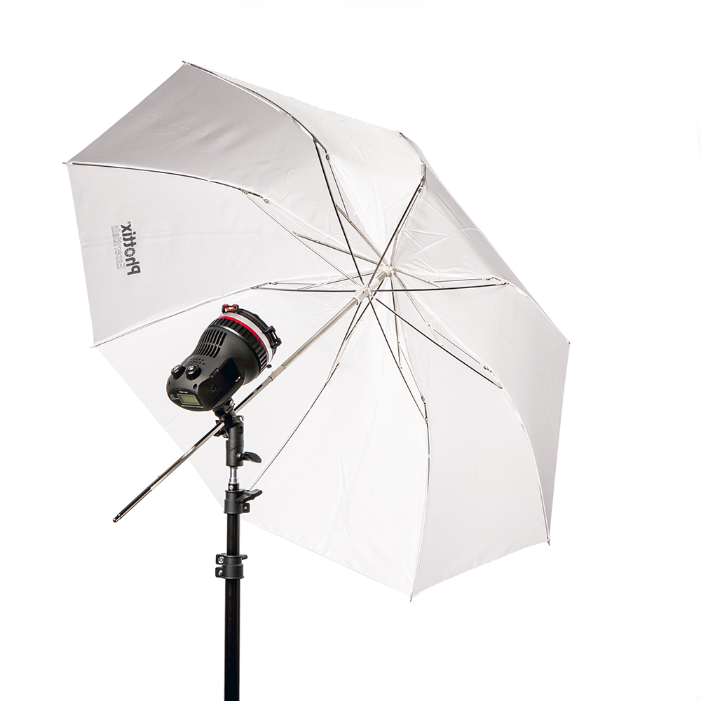 Phottix 85361 ультракомпактный зонт 91 см 36 дюймов белый на отражение и просвет