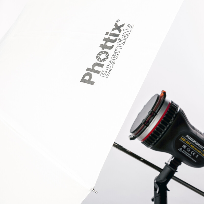 Phottix 85361 ультракомпактный зонт 91 см 36 дюймов белый на отражение и просвет