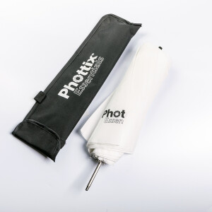 Phottix 85361 ультракомпактный зонт 91 см 36 дюймов белый на отражение и просвет