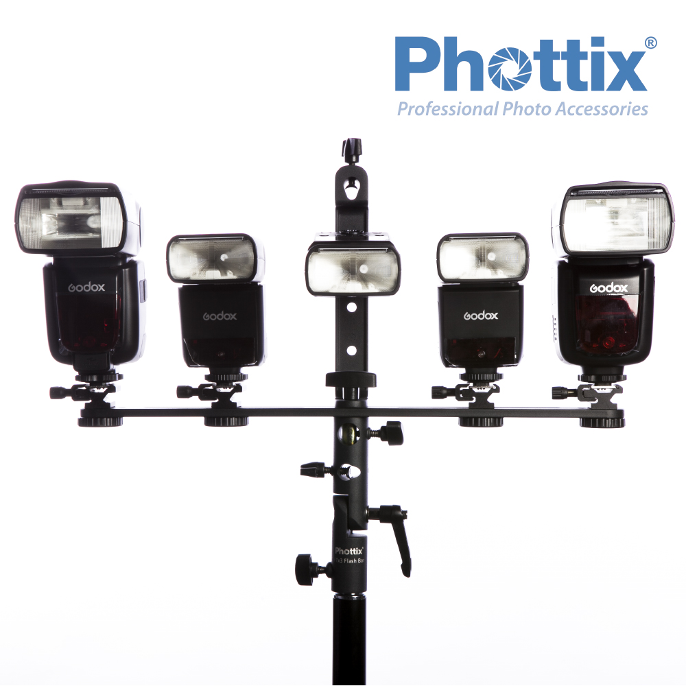 Phottix 87515 FT держатель для нескольких вспышек с зонтом
