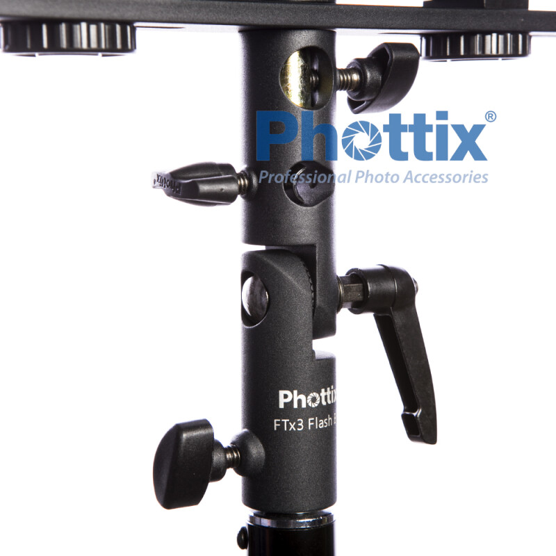 Phottix 87515 FT держатель для нескольких вспышек с зонтом