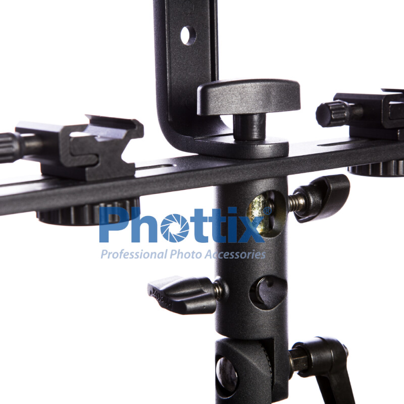 Phottix 87515 FT держатель для нескольких вспышек с зонтом
