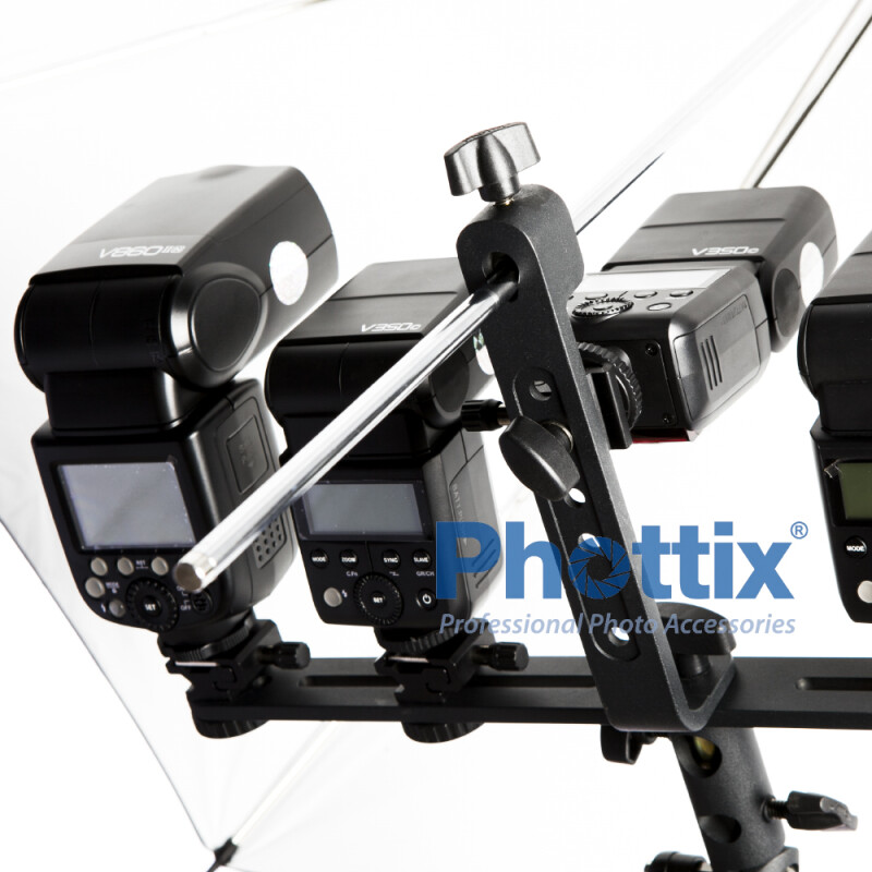 Phottix 87515 FT держатель для нескольких вспышек с зонтом