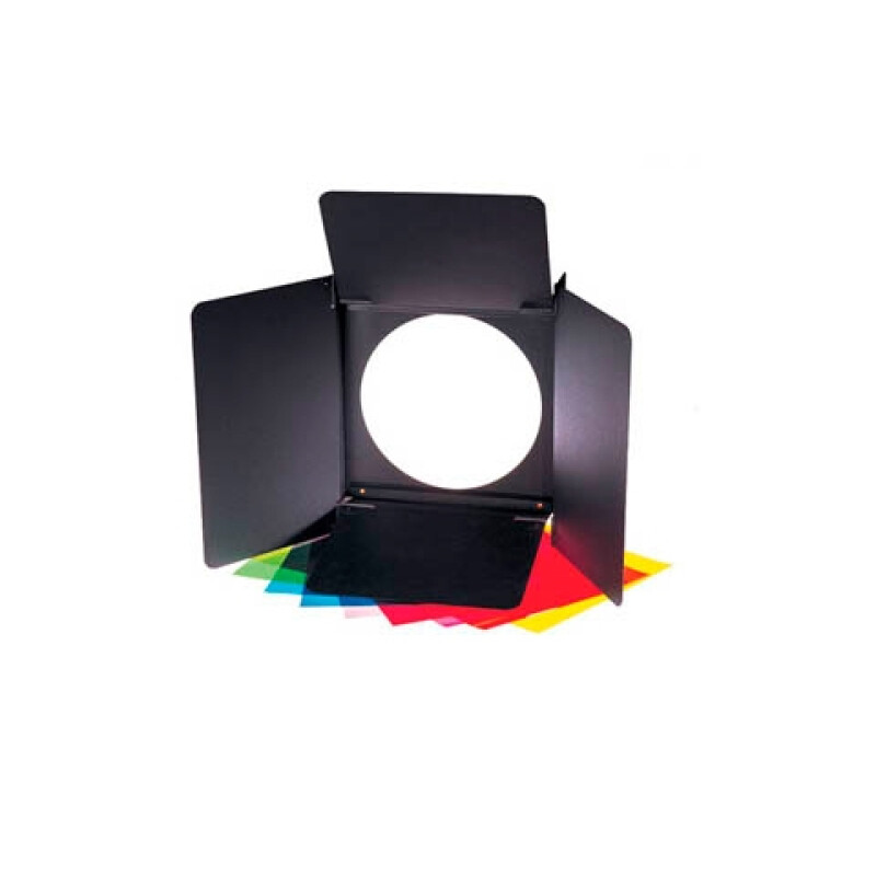 Elinchrom (26037) комплект шторки 21 см и держатель к ним