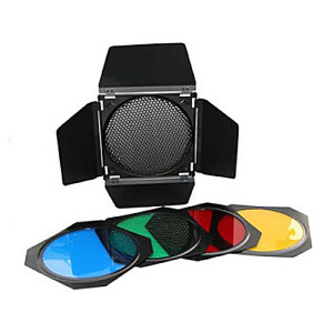 Grifon BD-04/BD-200 шторки с цветными фильтрами для рефлектора 7&amp;quot;(18 см)