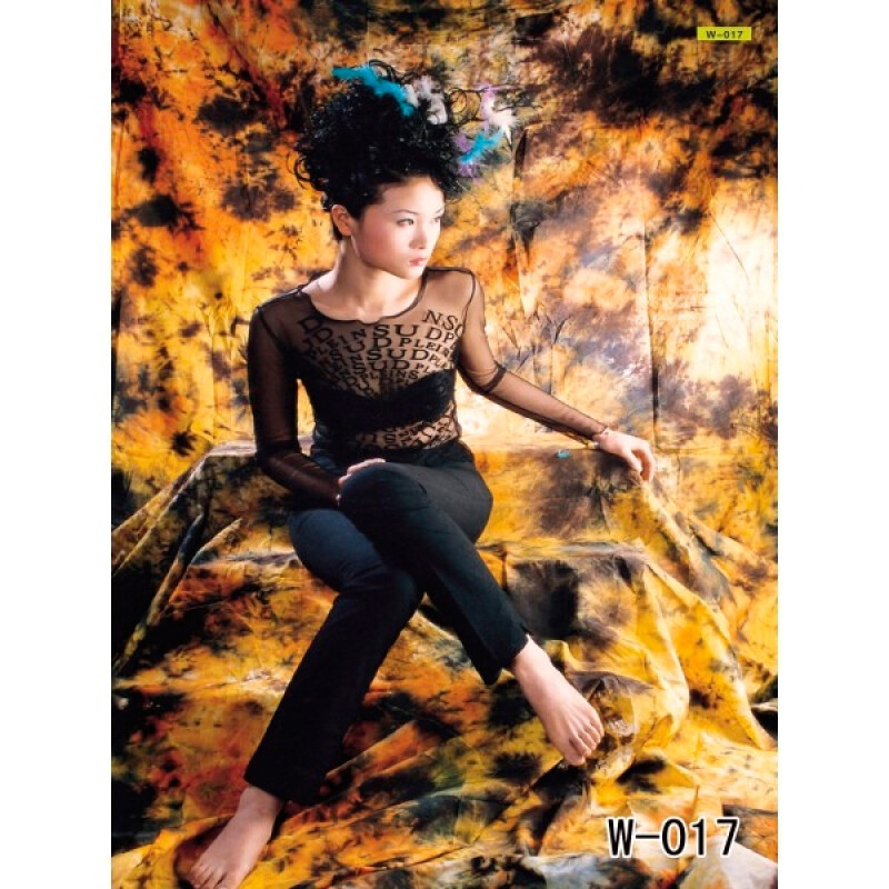 Grifon W-017 фон пятнистый цвета пожухлой осенней листвы 2,7х5 м