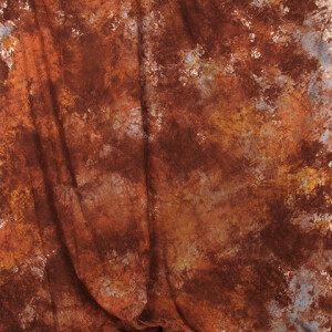 Grifon W-038 фон пятнистый терракотовый с желто-голубым 2,7х5 м