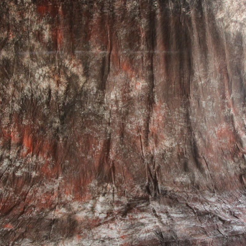 Grifon TI W-098 фон пятнистый серо-коричневый с красным 3х5 м