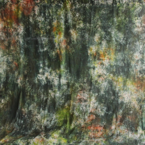 Grifon TI W-109 фон пятнистый цвета осенней листвы с зеленью 3х5 м