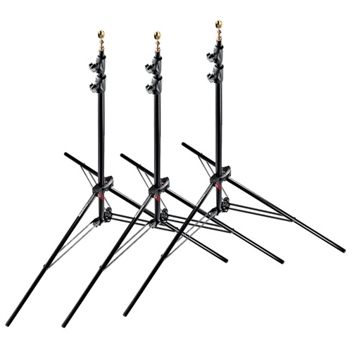 Manfrotto 1052BAC-3 Master stand Kit комплект из трех профессиональных студийных стоек