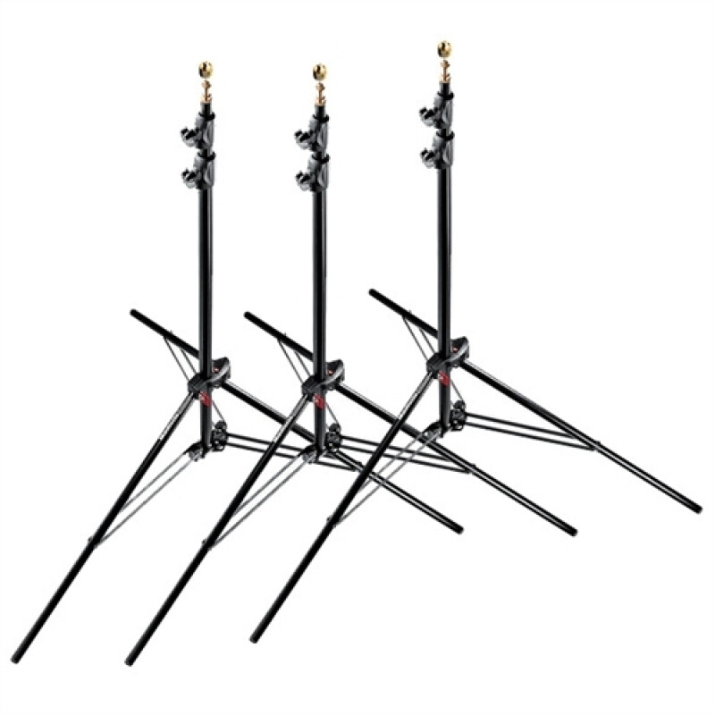Manfrotto 1052BAC-3 Master stand Kit комплект из трех профессиональных студийных стоек