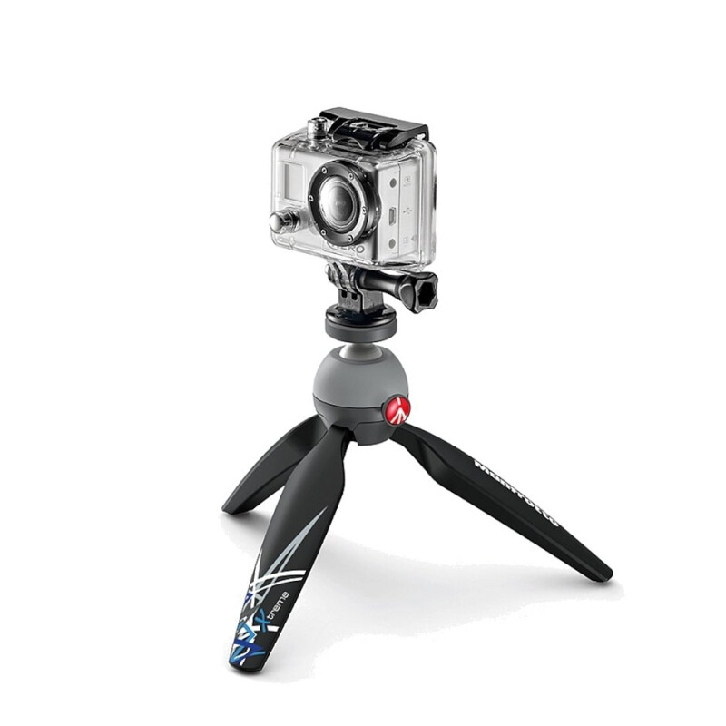 Manfrotto MKPIXIEX-BK мини-штатив для экшен-камер