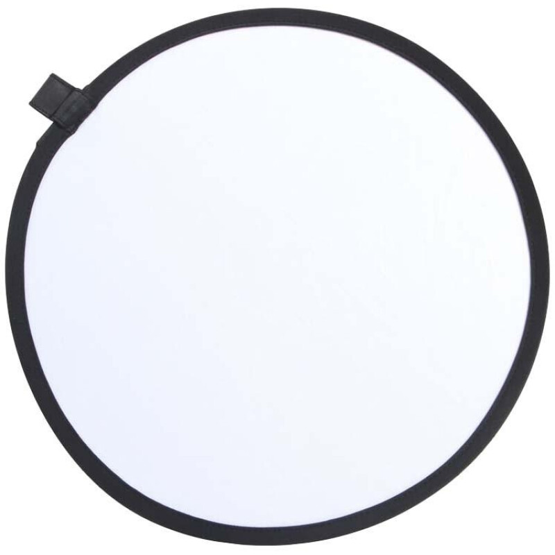 Phottix (86499) складной 12-дюймовый отражатель 2 в 1 белый/серебро
