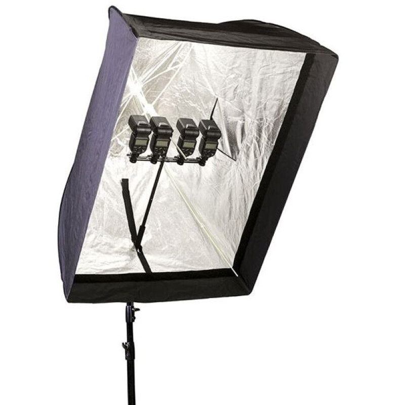 Phottix 87536 Multi boom 28" и Varos II BG крепления для нескольких вспышек на стойку