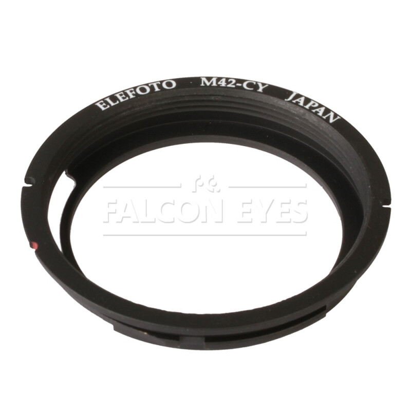 Falcon Eyes переходное кольцо M42 на Contax