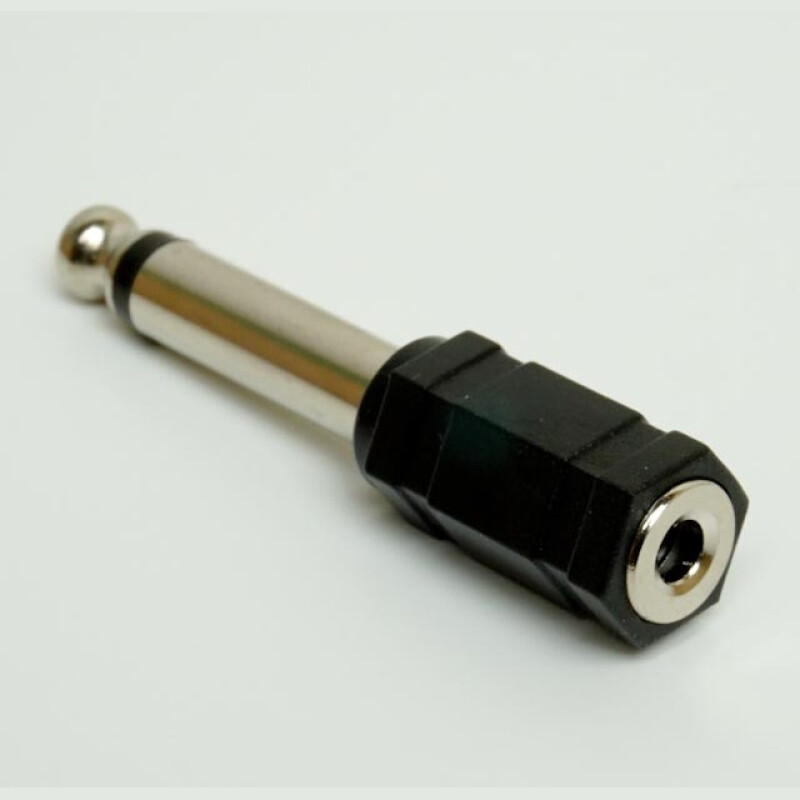 Fotokvant NVF-6571 переходник-адаптер с 3,5 мм на 6,3 мм для синхронизаторов