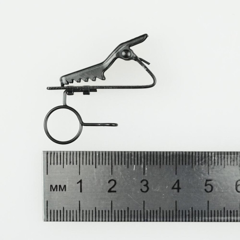 Fotokvant MAC-01 зажим-крокодильчик 10 мм для петличного микрофона