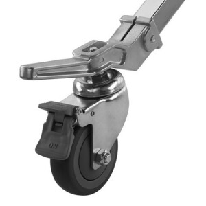 Kupo KC100S DIA/100 mm Caster w/square adapter/set for three комплект из 3 колес диаметром 100 мм