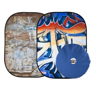 Lastolite LB5714 Distressed Paper/Graffiti фотофон складной Urban 150х210 см