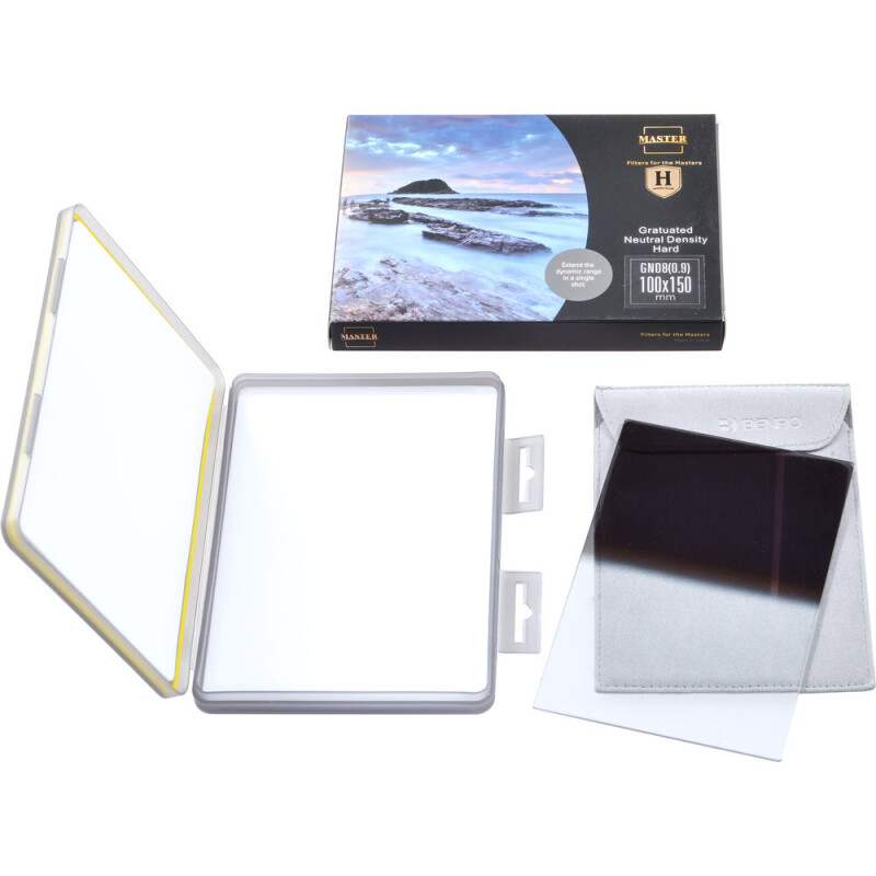 Benro Master Harden Series Hard-edged graduated ND GND8 (0.9) светофильтр градиентный 100х150 мм