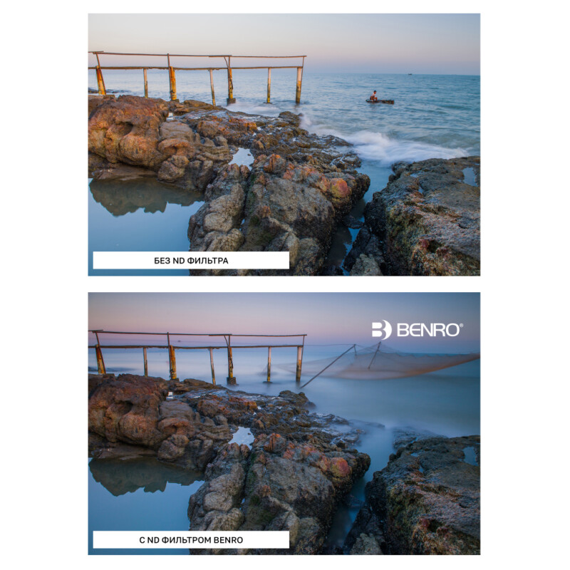 Benro Master Harden Series ND64 (1.8) Square Filter 100х100 мм светофильтр нейтрально-серый