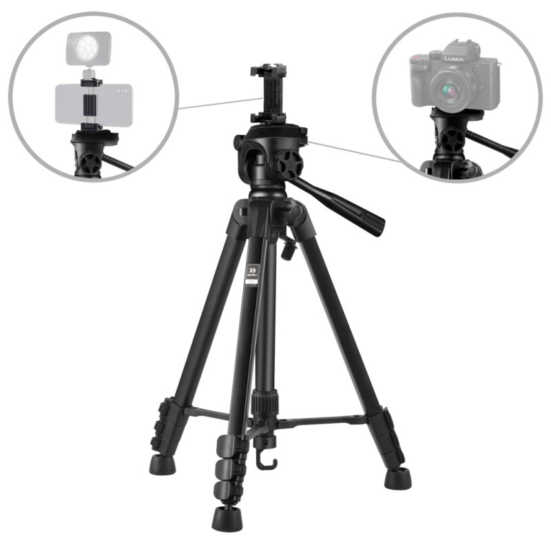Benro T691+MH2N штатив c фото-видео головой и держателем для смартфона