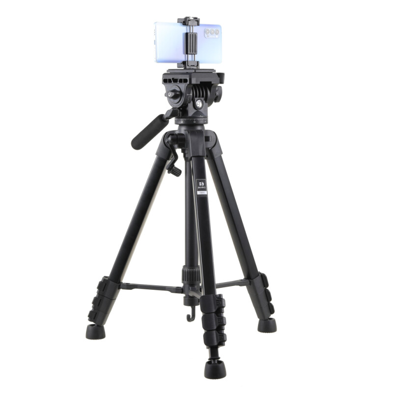 Benro T891+MH2N штатив c фото-видео головой и держателем для смартфона