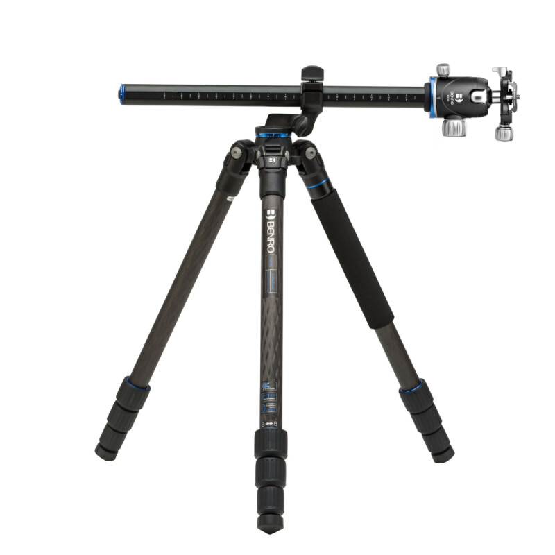 Benro FGP18CVX30 штатив Go Plus Travel c шаровой головой/трансформер в монопод/карбон/цанги